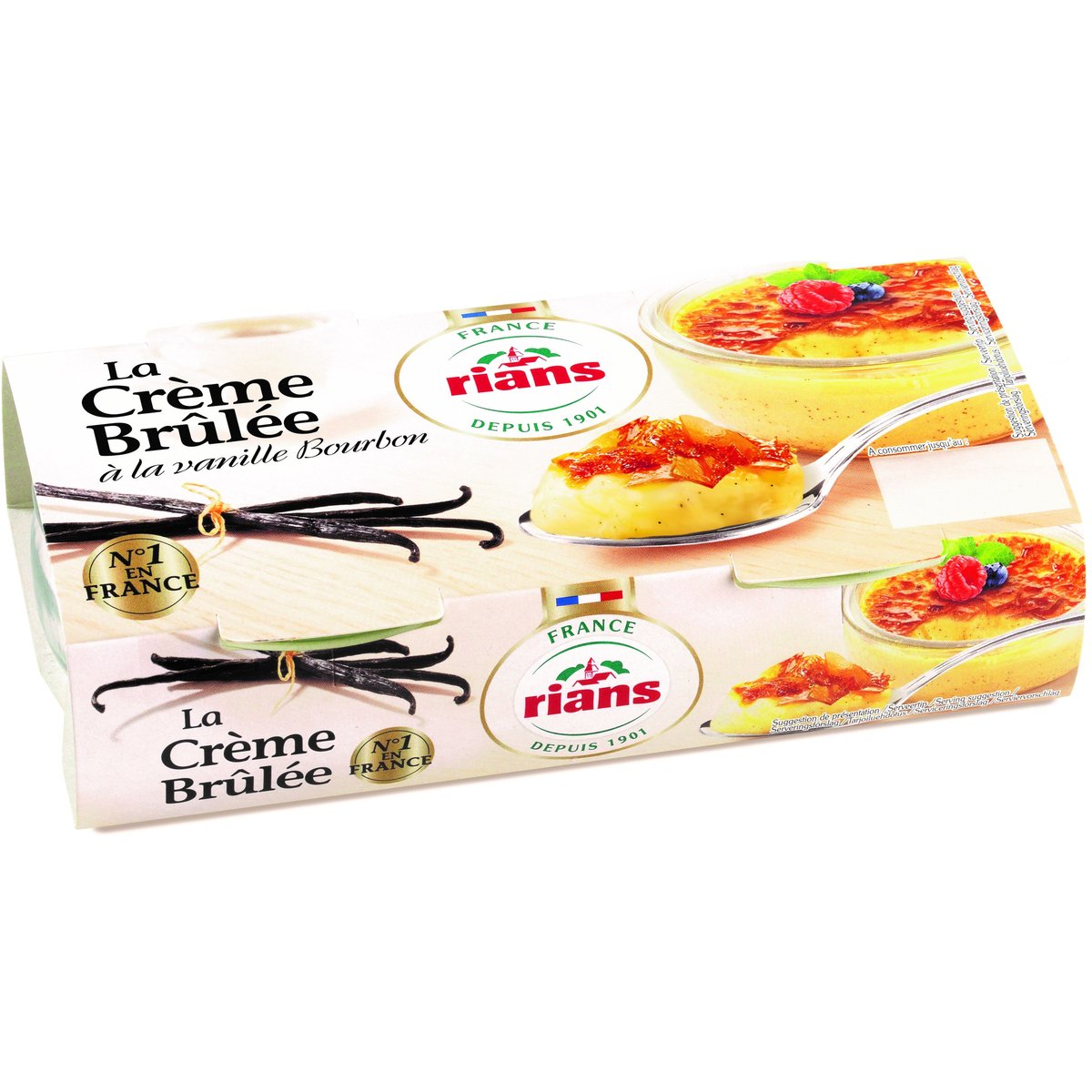 Rians Crème Brûlée 2×100 g v akci