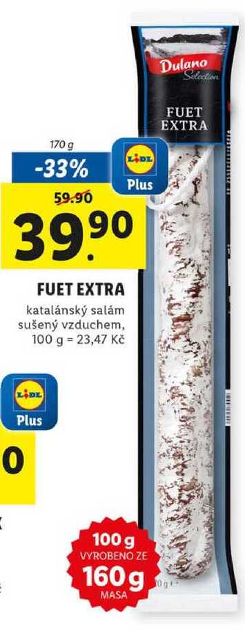 FUET EXTRA, 170 g
