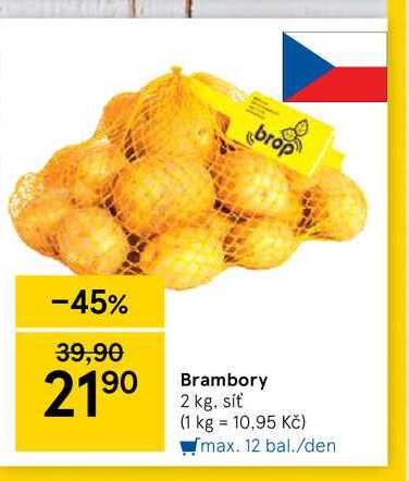 Brambory 2 kg