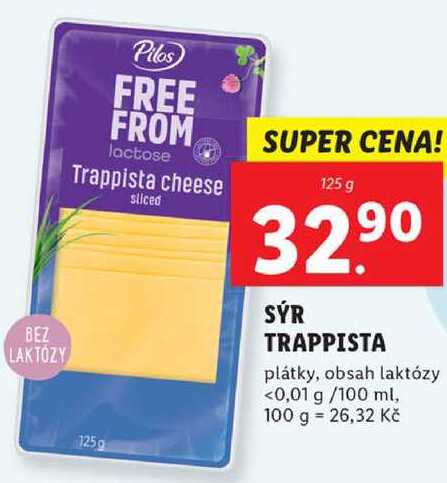 SÝR TRAPPISTA, 125 g