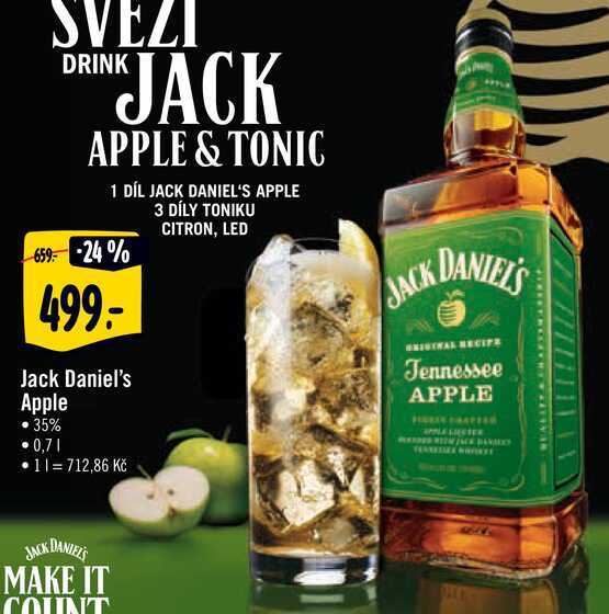 Jack Daniel's Apple, 0,7 l