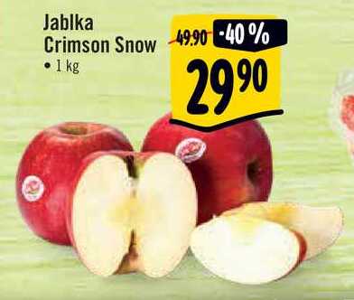 Jablka Crimson Snow, 1 kg