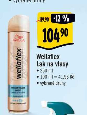  Wellaflex Lak na vlasy • 250 ml  