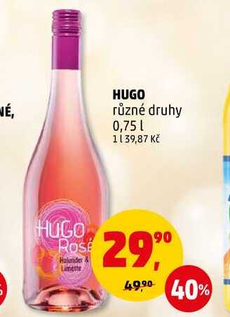HUGO, 0,75 l