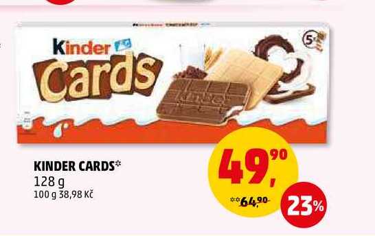 Kinder Cards - 5 Pack