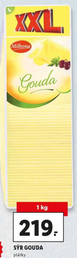 SÝR GOUDA, 1 kg