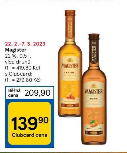 Magister 22 %, 0.5 1