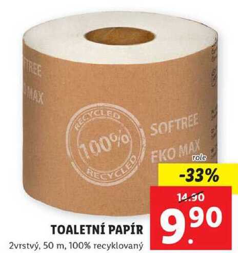 TOALETNÍ PAPÍR Lidl