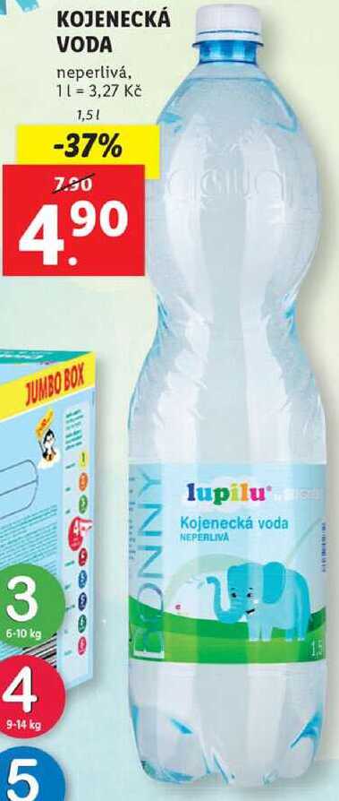 KOJENECKÁ VODA, 1,5 l