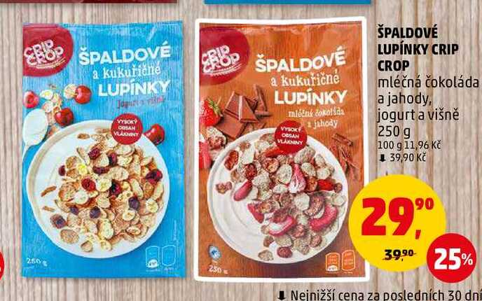 ŠPALDOVÉ LUPÍNKY CRIP CROP, 250 g