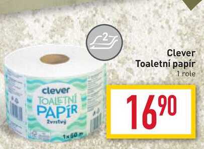 Clever Toaletní papír 1 role