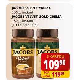 Jacobs Velvet Crema instantní káva 200g