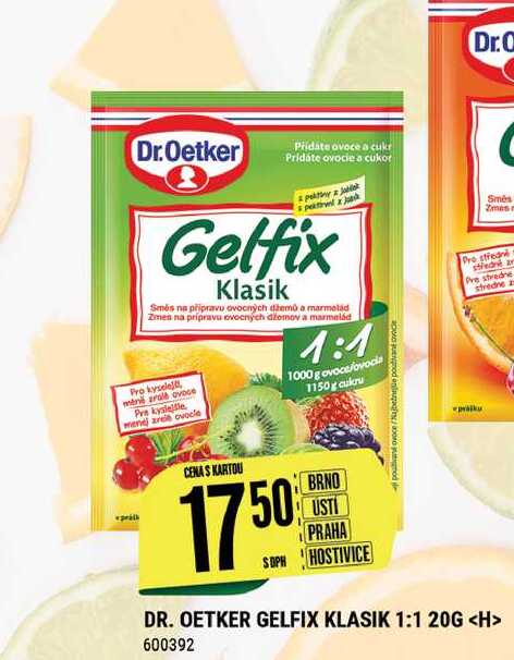 DR. OETKER GELFIX KLASIK 1:1 20G