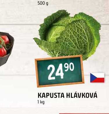 KAPUSTA HLÁVKOVÁ 1 kg