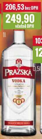 PRAŽSKA VODKA 1l v akci