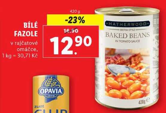 BÍLÉ FAZOLE, 420 g