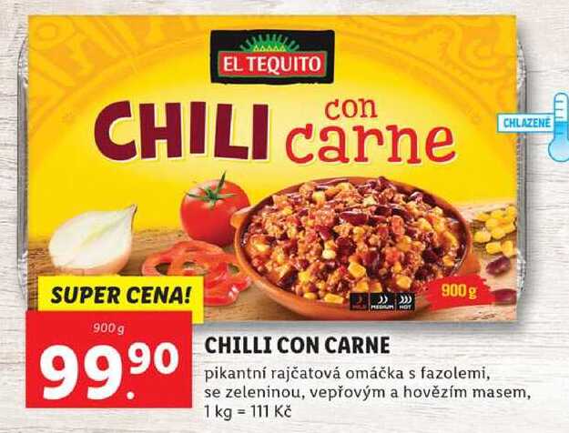 CHILLI CON CARNE, 900 g