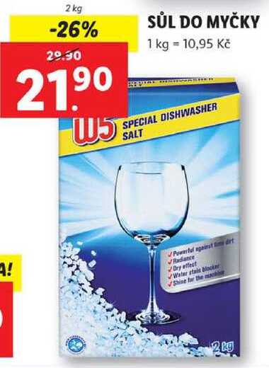 SŮL DO MYČKY, 2 kg