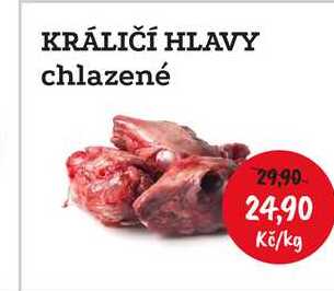 KRÁLIČÍ HLAVY 1kg