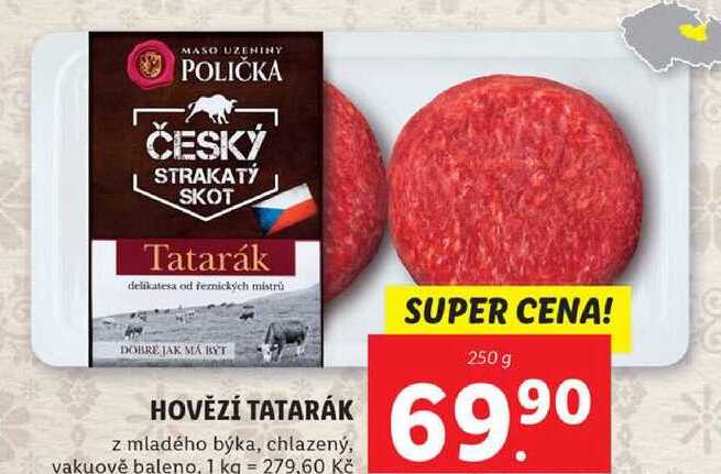 HOVĚZÍ TATARÁK, 250 g