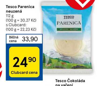 Tesco Parenica neuzená 112 g
