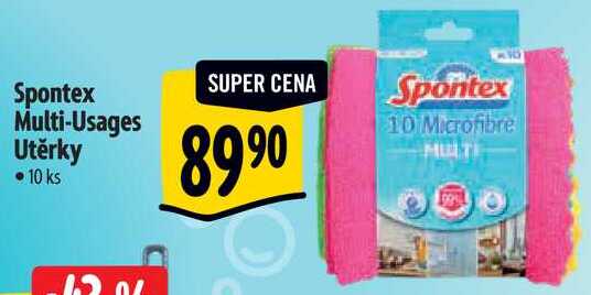 Spontex pad microfibra multi pack - 3pz