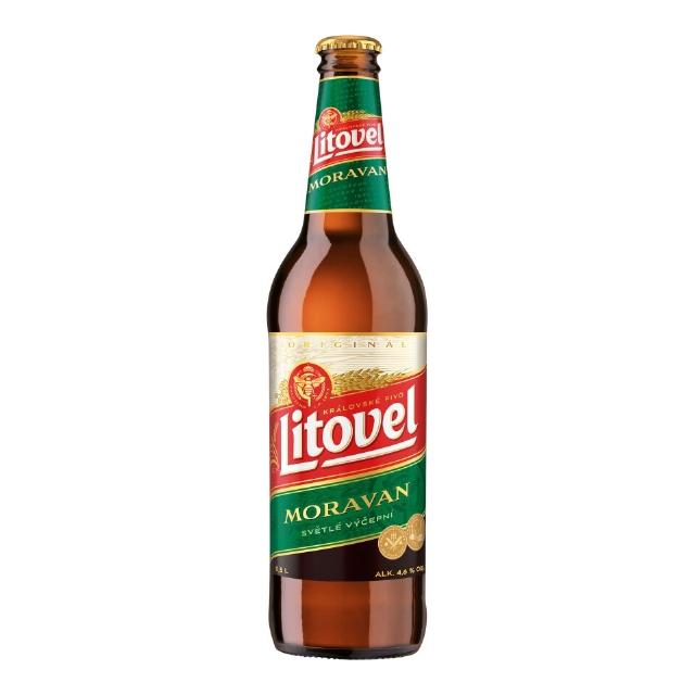 Litovel Moravan pivo světlé výčepní