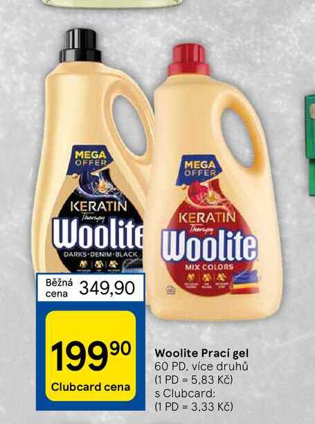 Sleva Woolite Prac Gel 60 P Woolite Prac Gel 60 Prac ch D vek 