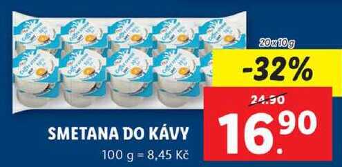 Smetana - Lidl