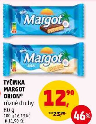 TYČINKA MARGOT ORION různé druhy, 80 g
