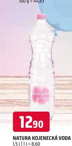 NATURA KOJENECKÁ VODA 1,5 l