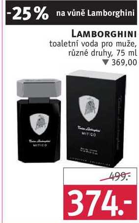 LAMBORGHINI toaletní voda pro muže, 75 ml