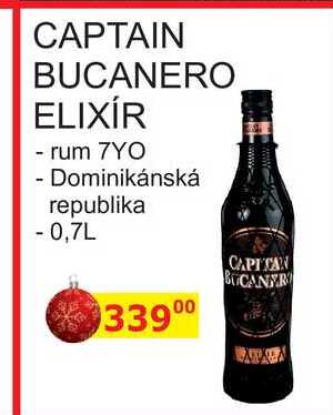 CAPTAIN BUCANERO ELIXÍR, 0,7 l