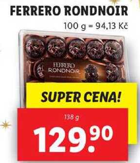 FERRERO RONDNOIR, 138 g