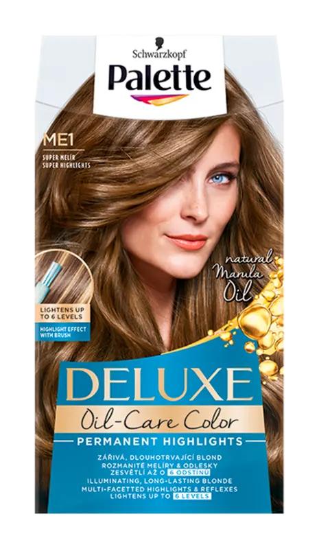 Palette Deluxe barva na vlasy super melír ME1, 1 ks