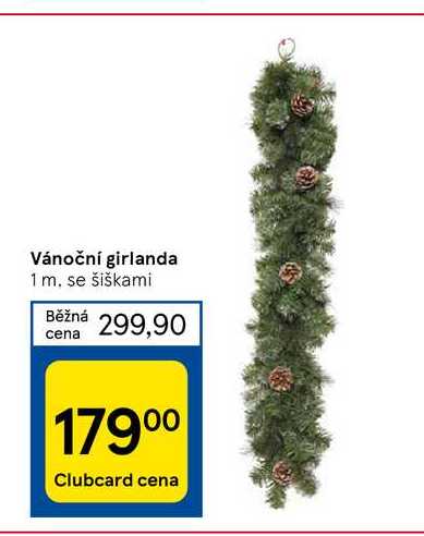 Vánoční girlanda 1 m
