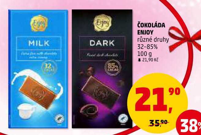 ČOKOLÁDA ENJOY, 100 g
