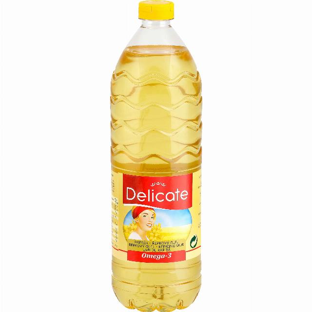 Delicate Řepkový olej 1 L