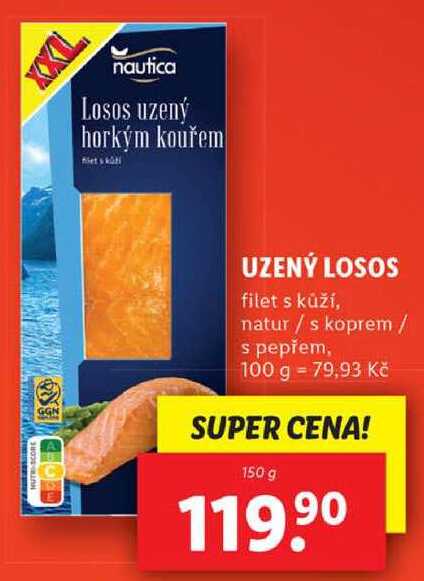 UZENÝ LOSOS, 150 g