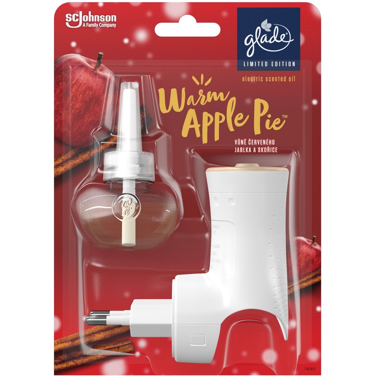 Glade Elektrický osvěžovač vzduchu Warm Apple Pie