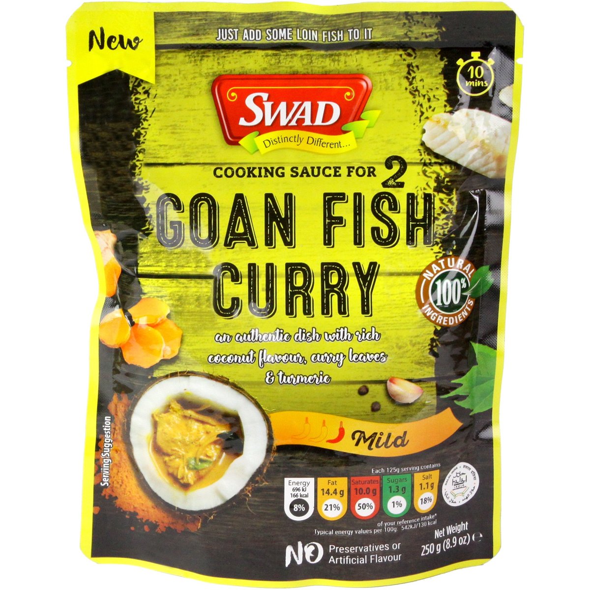 Swad Goan fish curry hotová omáčka