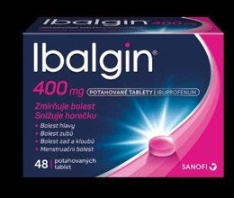 Ibalgin® 400 mg potahované tablety 48 potahovaných tablet