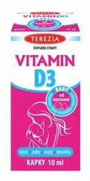 TEREZIA Vitamin D3 BABY 400 IU kapky 10 ml