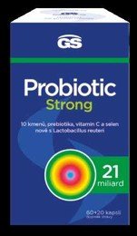 GS Probiotic Strong 60 + 20 kapslí