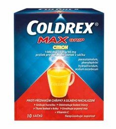 Coldrex MAXGrip Citron 10 sáčků
