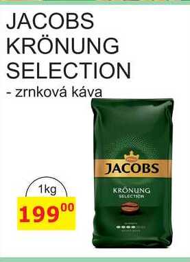 JACOBS KRÖNUNG SELECTION zrnková káva, 1 kg 
