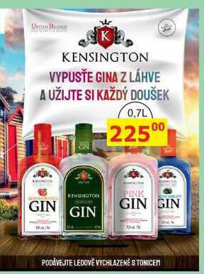 KENSINGTON Gin, 0,7 l