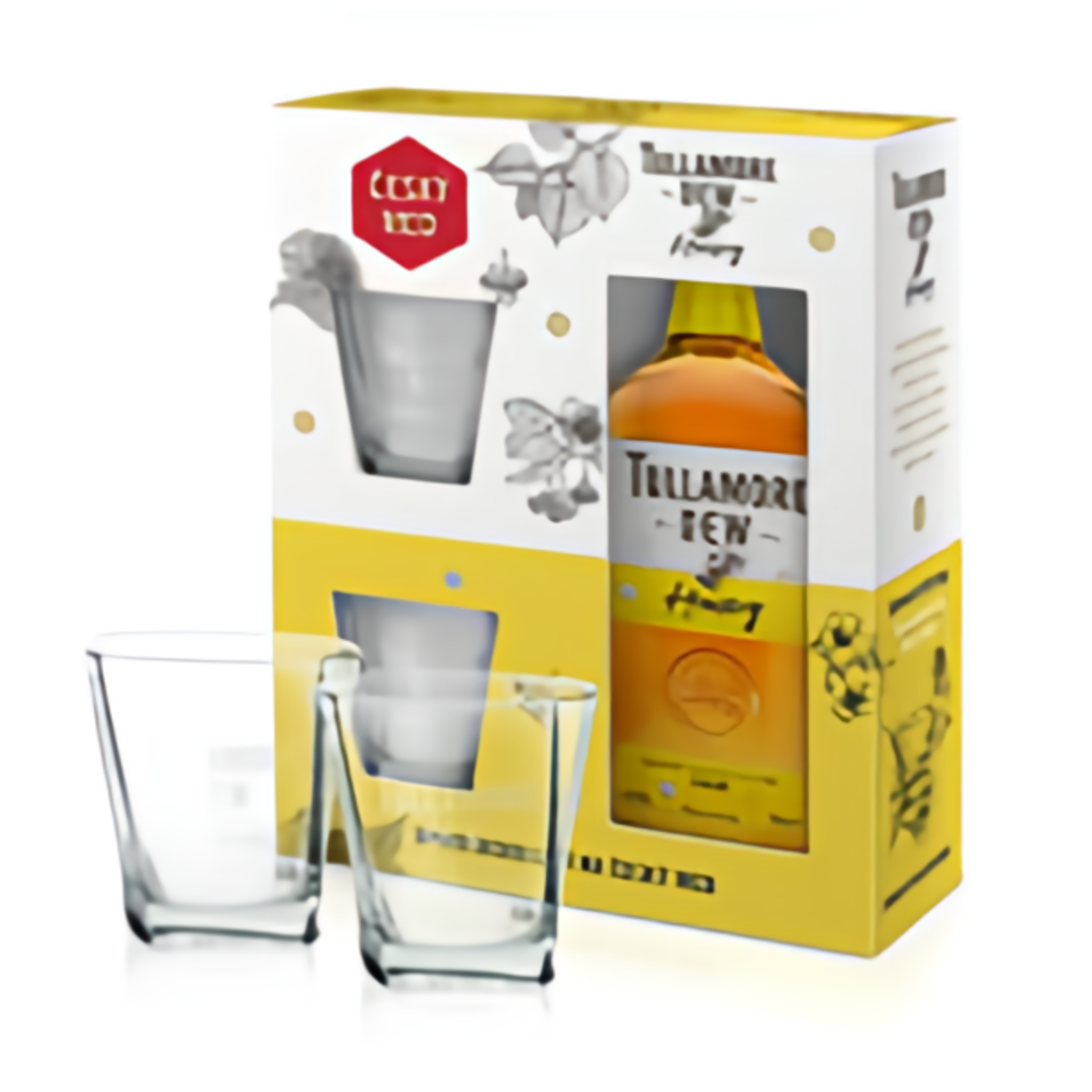 Tullamore Dew Honey Dárkové balení + 2 sklenice