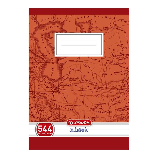Herlitz sešit A5 linkový 40 listů, č. 544