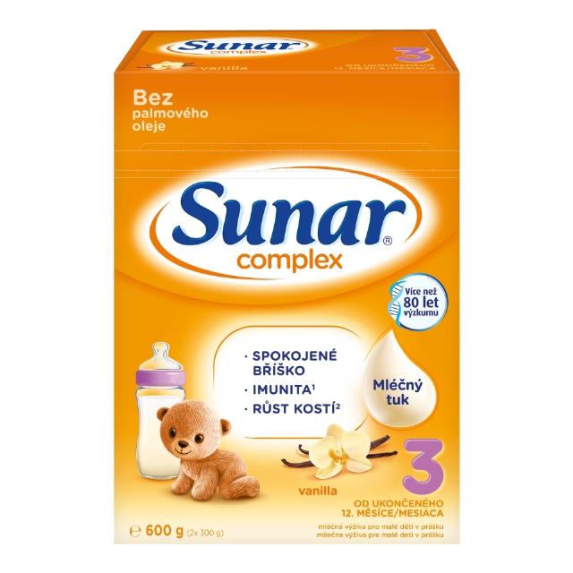 Sunar Complex 3 batolecí mléko vanilka